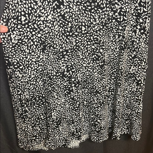 Free People Dress Black & White with decorative buttons down one side. Size 4 - Picture 8 of 15